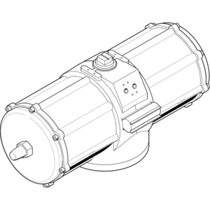 DAPS-5760-090-R-F25-T6 Semi-rotary drive