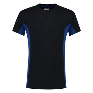 TRICORP T-SHIRT BORSTZAK 102002 MARINE/ROYAL BLAUW MT 7XL