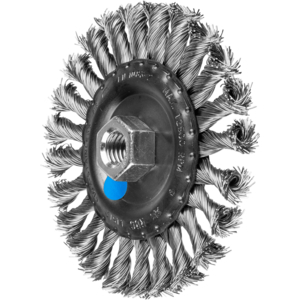 PFERD Wheel brush, knotted POS RBG 11512/M14 INOX 0,50