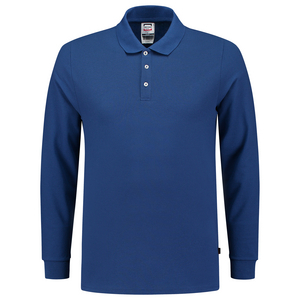 TRICORP POLOSHIRT LM FIT 210GR 201017 ROYAL BLAUW MT L