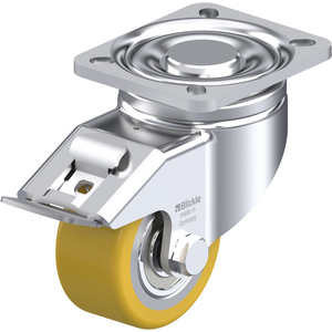 ROULETTE PIVOT 280KG D.80MM AC BAND.POLYU RLT BILLES SF