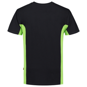 TRICORP T-SHIRT BORSTZAK 102002 ZWART/LIME MT 7XL