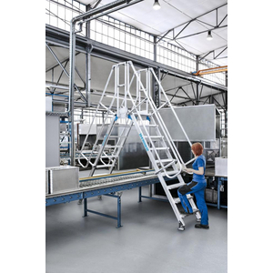 3210033920 Überstieg 45G 5 Stufen 600 mm breit Höhe 0,95 m