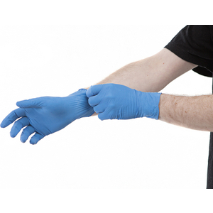 GANT NITRILE N.POUDRE BLEU TL BOITE DE 100