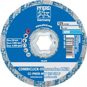 PFERD VLIESSCHIJF CC-PNER MW 125 SIC F