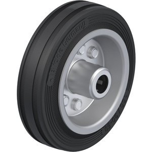 ROUE 70KG D.100MM 30MM CAOUT JANTE TOLE MOYEU ROULEAUX