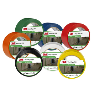 RUBAN VINYLE 764 50MMX33M VERT 3M EMBALLE INDIVIDUELLEMENT