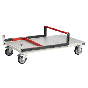 CHARIOT MONTE DOSSIER REPLIABLE 1000X600 MM PLATEAU MELAMINE
