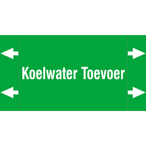 BRADY LEIDINGMERKER 115X60 KOELWATER TOEVOER