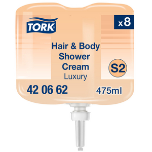 TORK DOUCHEZEEP LUXE HAIR & BODY MINI VLOEIBAAR 475ML 420662