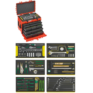 VALISE A OUTILS INSTRUM.DE CONTR .PLATEAU ET OUTILS