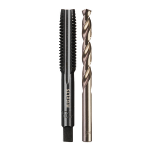 MILWAUKEE HANDTAP METR. & 10,2MM BOORBIT M12 1,75MM (2DLG)