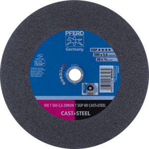 PFERD Cut off wheel 100 T 500 5,6 ZA 24 T SG HD/40,0