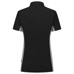 TRICORP POLOSHIRT DAME 202003 ZWART/GRIJS MT 5XL