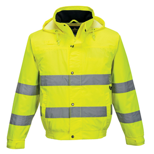 PORTWEST BOMBERJACK LITE S161 HI-VIS GEEL MT M