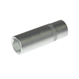 CHIAVE A BUSSOLA CON ATTACCO QUADRO FEMMINA 1/4 TIPO LUNGO, BOCCA ESAGONALE, CROMATE 6MM 880118