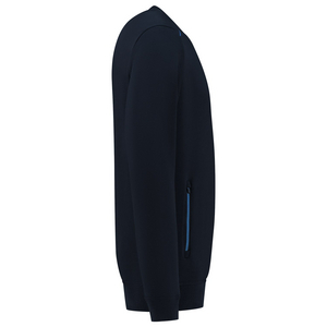 TRICORP SWEATER ACCENT 302703 MARINE/ROYALBLAUW MT 4XL
