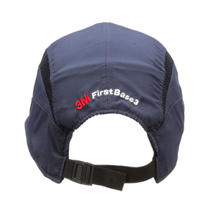 CASQUETTE ANTIHEURT BLEU MARINE VISIERE REDUITE 55MM