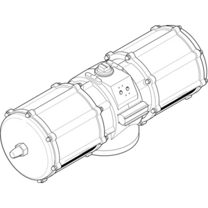 DAPS-4000-090-RS4-F25 Semi-rotary drive