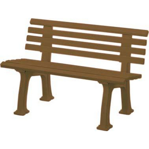 3110032765 Bank Mod. Ibiza 2 Sitzer braun 120 cm