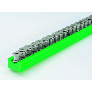 896168-PROFILO GUIDACATENA PE1000 L=2000MM. 15X25 VERDE (08B1) BU1A15-2000