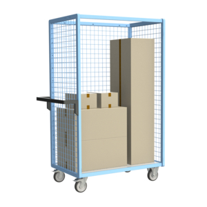 SERVANTE GRILLAGEE 3 COTES PLATEAU BOIS 1000X600MM 250KG