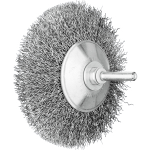 PFERD Shank mounted bevel brush, crimped KBU 9510/6 ST 0,30