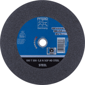 PFERD DOORSLIJPSCHIJF 100T500-5,8A24NSG-HD 40,0 VLAK