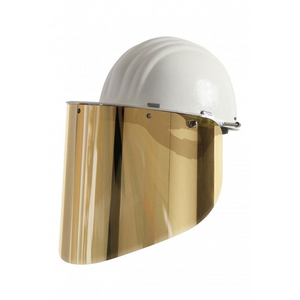 VISIERE PC METALLISEE OR 500X250X1MM