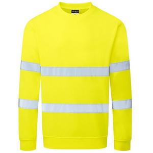 PORTWEST SWEATER ES303 HI-VIS GEEL MT 4XL