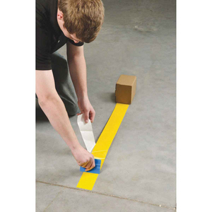 PACK 1 TOUGHSTRIPE FLOOR MARKING TAPE 104342-YELLOW B-514 FLOOR TAPE 76,2 X 30
