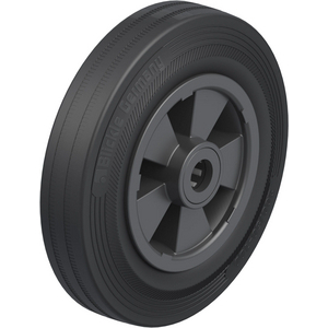 20750-RUOTA CON ANELLO IN GOMMA STANDARD. NUCLEO IN MATERIALE SINTETICO VPP 200/20R