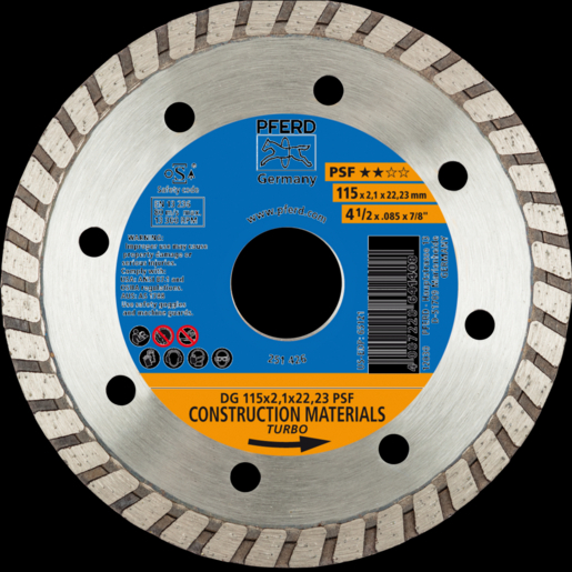 TIMCO - LAMA Diamantata Rastrellatrice Malta - Segmentata - Foto 5