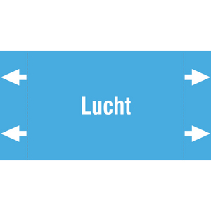 BRADY LEIDINGMERKER 115X60 LUCHT