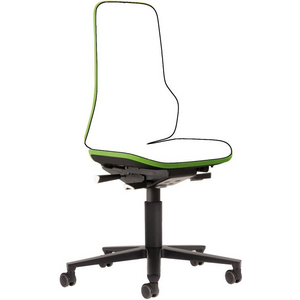 3110020680 Stuhl NEON grün synchro mit Rollen