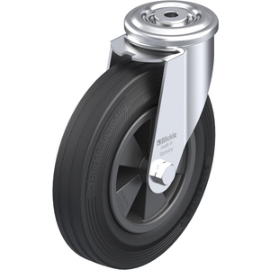 ROULETTE PIVOT. 205KG D.200MM AC BAND.CAOUT 50MM MOY LISSE