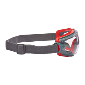 VOLLSICHTBRILLE GOGGLE GEAR 500 GG501 PP20340001, Rahmen rt/gr, elastisches Kopfband