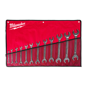 MILWAUKEE STEEKSLEUTELSET IN ETUI (12-DELIG) 4932492714