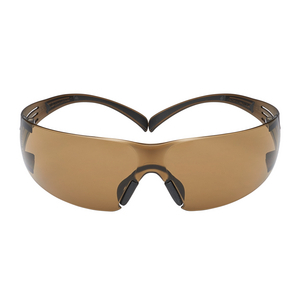 SF405SGAF-BLA SECUREFIT 400 OCCHIALE LENTE IN PC MARRONE, SCOTCHGARD, MONTATURA MARRONE/NERO, SF405S 7100148082