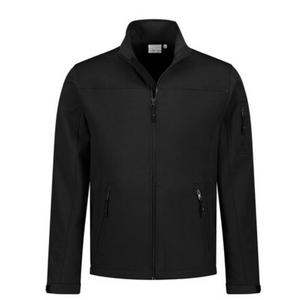 KNAPP SANTINO SOFTSHELL JAS SANTO ZWART MT 5XL