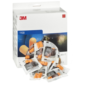 GEHÖRSCHUTZSTÖPSEL 1100 200P PP30020001, Pack 200 Paar