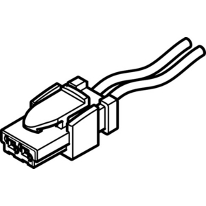 CABLE A CONNECTEUR FEMELLE NEBV-HSG2-KN-1-N-LE2