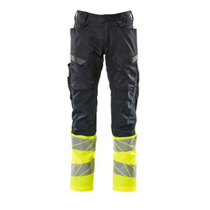 MASCOT BROEK ACCEL. SAFE 19679-236 D. MAR/HV GEEL MT 90C46
