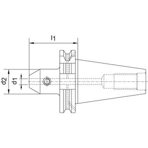 9310200040 Flächenspf. D69871ADB SK50 14mm A100 For