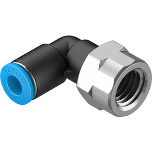 QSLF-1/4-6-B Push-in L-fitting