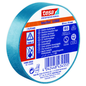 NASTRO ISOLANTE BLU MT.25X19MM 53988-00032-00