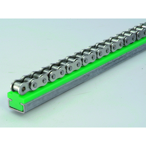 896259-PROFILO GUIDACATENA PE1000 L=3000MM. 15X20 VERDE (06B1) C/SCANALATURE C3 BCT0C3A15-3000