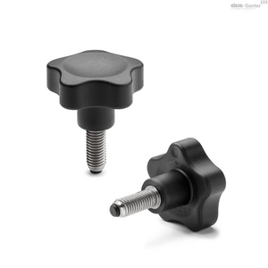 ELESA+GANTER STERKNOP VC.692/32-SST-P-M6X16-PO