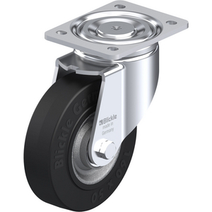 ROULETTE PIVOT. 400KG D.160MM AC BAND.CAOUT 50MM MOY BILLE