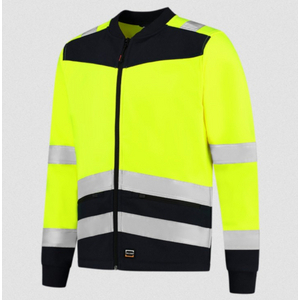 TRICORP SOFTSHELL HI-VIS 403021 FLUO GEEL/INKT BL MT XXL